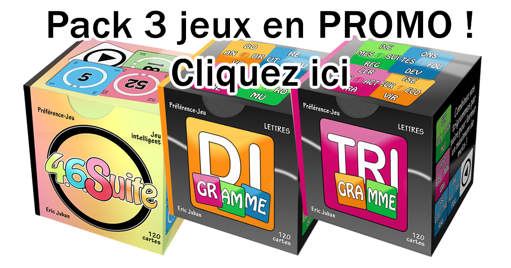 promo jeux de lettres