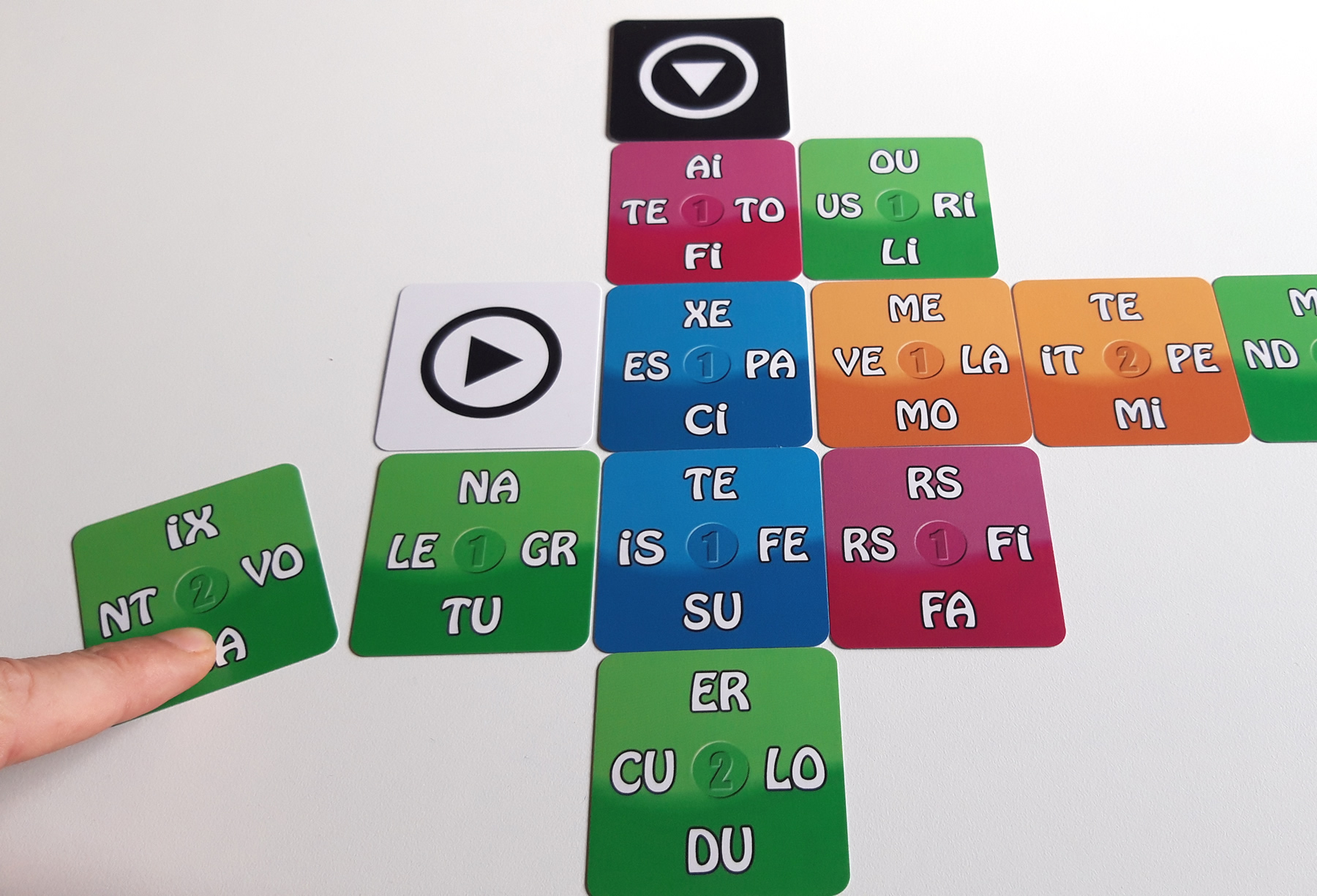 Carte de mots