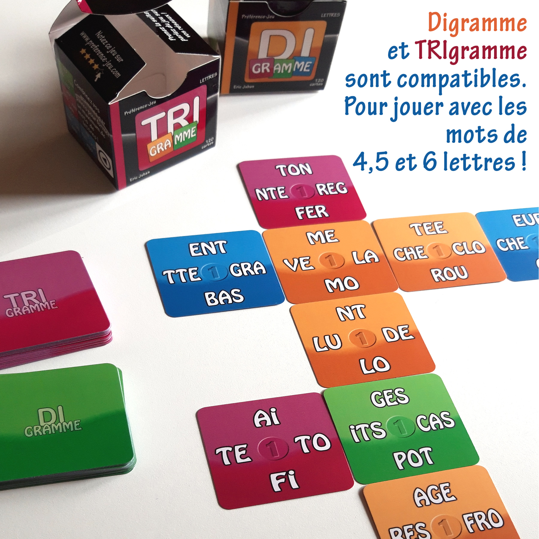 Jeu de carte mot