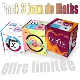 Vente Pack 3 jeux de Maths. Juillet 2021